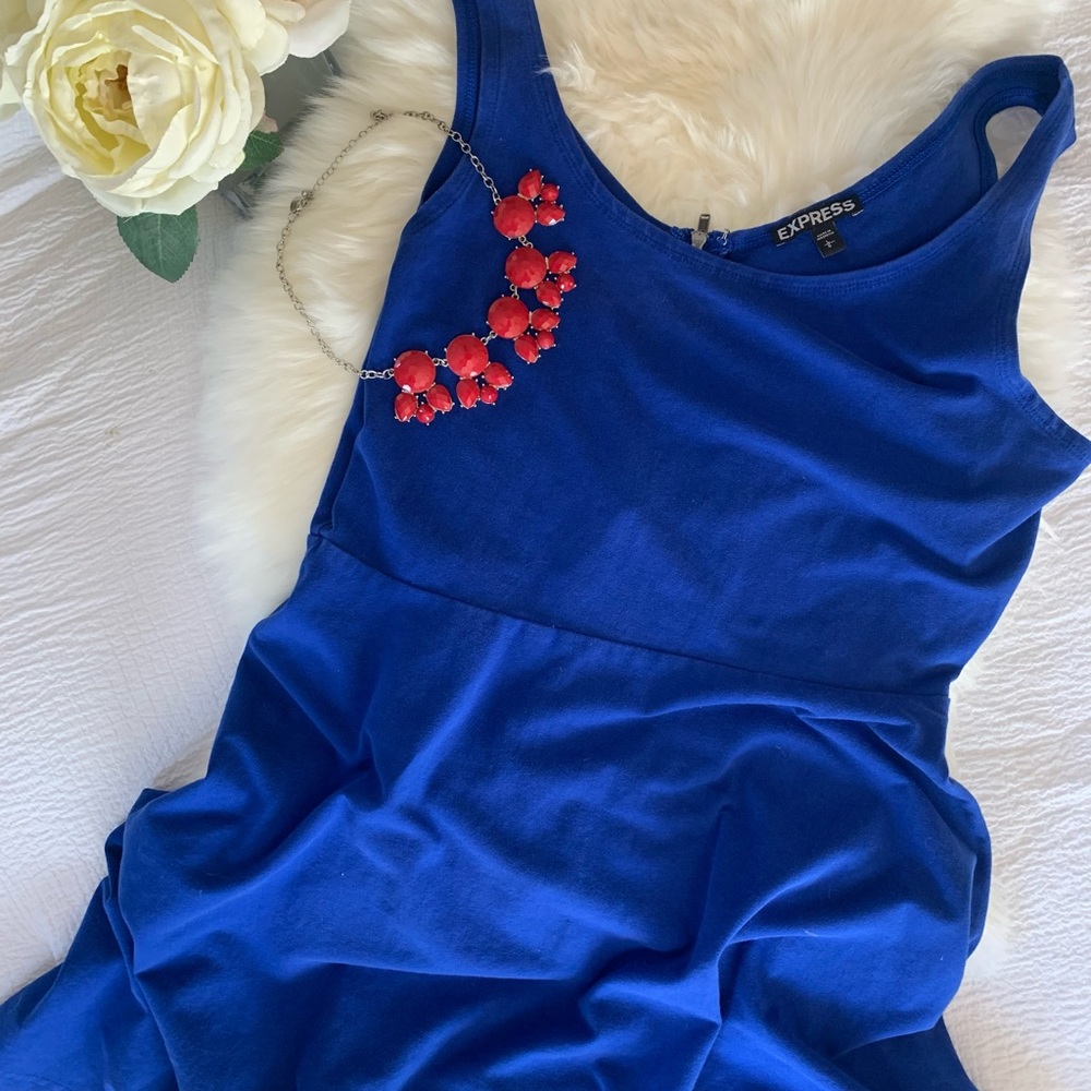 Express cobalt blue short dress. 🇺🇸🧨🎇